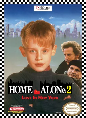 Home Alone 2 - Lost in New York (USA) box cover front